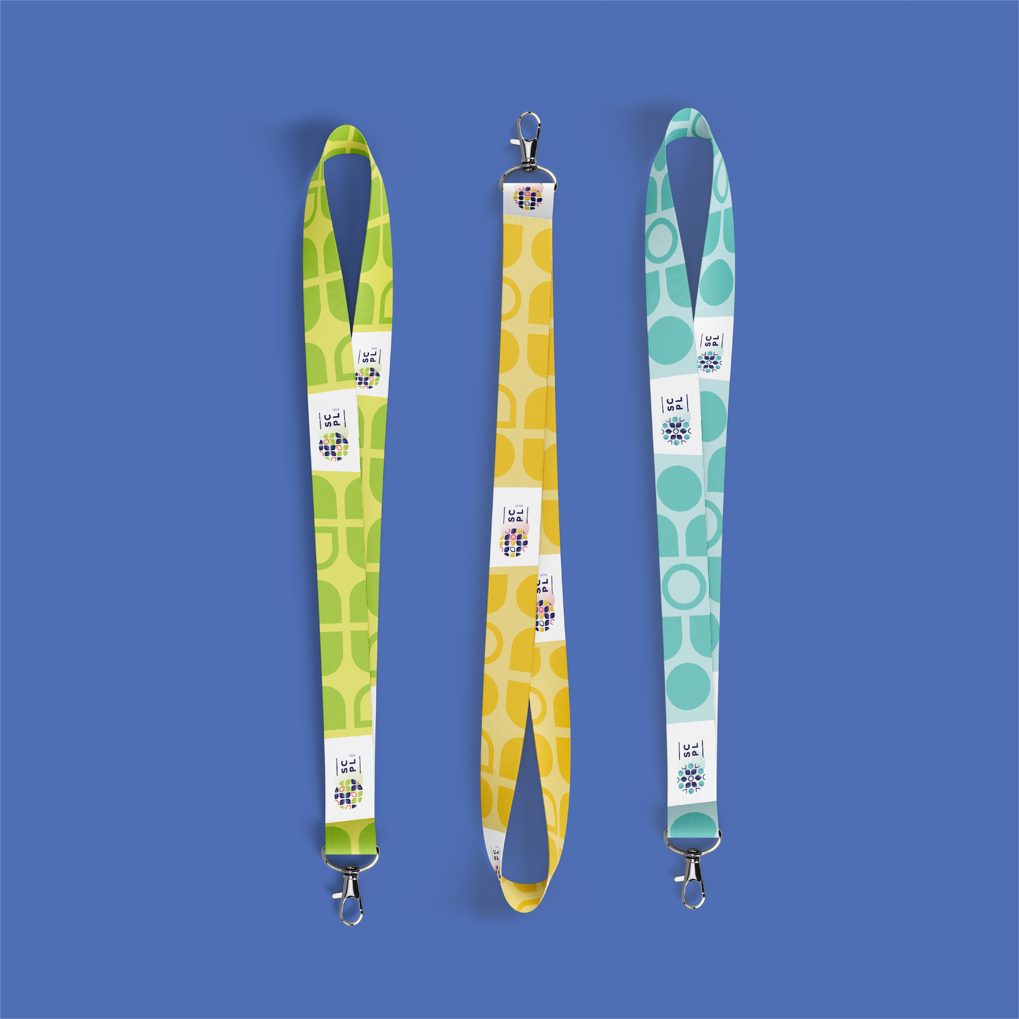 SCPL branded lanyards