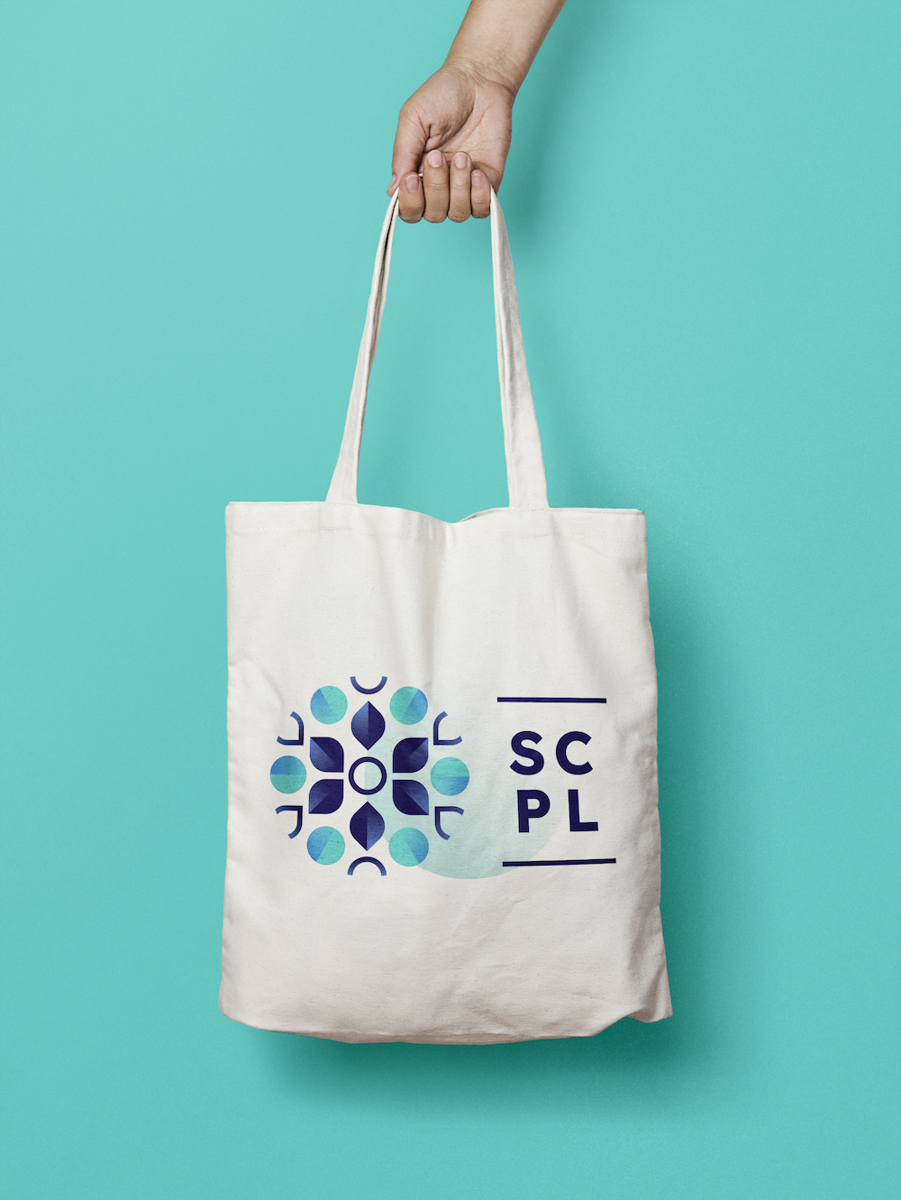 SCPL tote bag