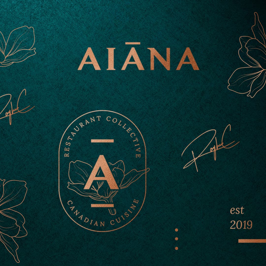 Aiana brand mark samples